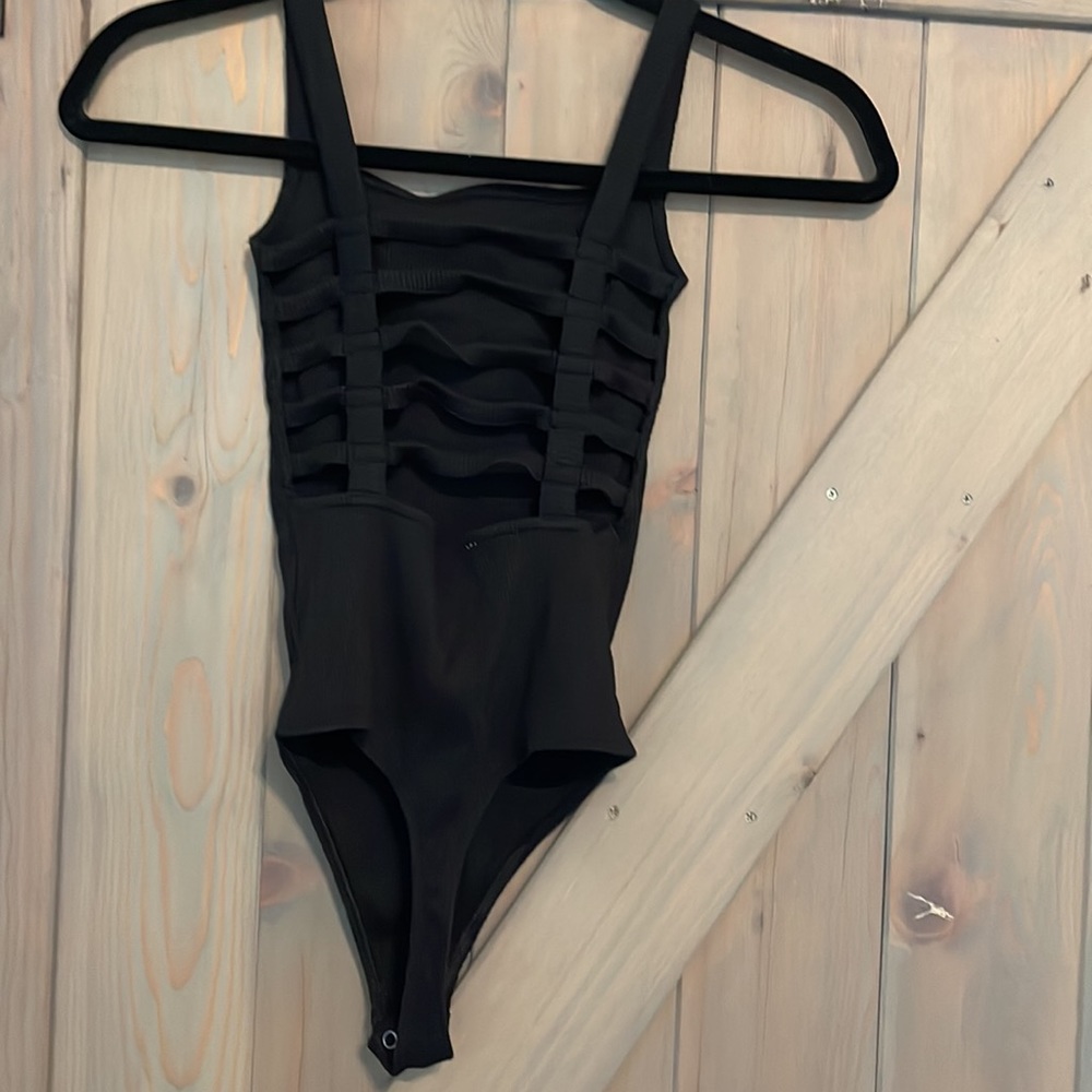 Express one eleven strappy bodysuit